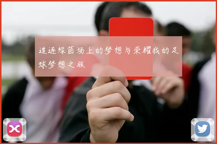 追逐绿茵场上的梦想与荣耀我的足球梦想之旅